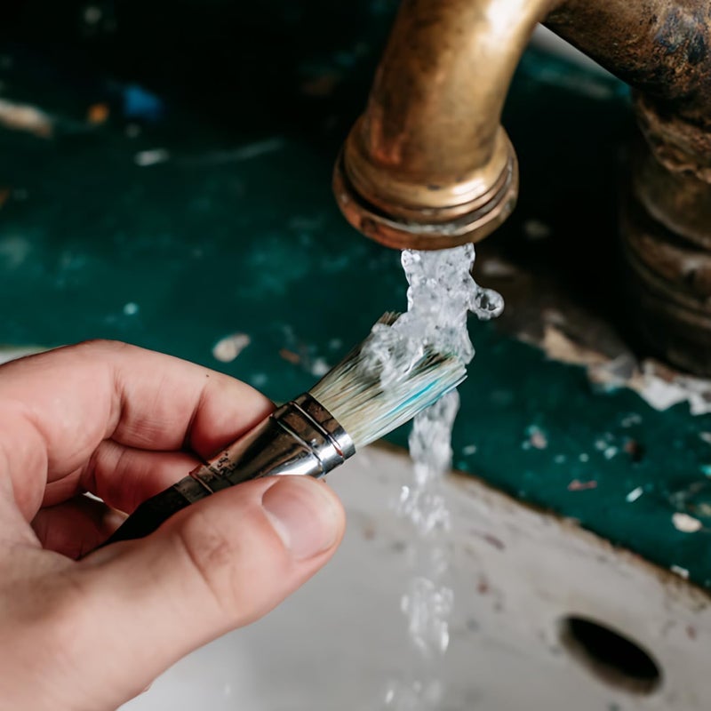 Phoenix Oil Paint Thinner - 16.9 Fl Oz./ 500ml Oil Brush Cleaner, Odorless Painting Diluent, Mineral Spirits Refined Solvent, Painting Medium for Artists - Image 4